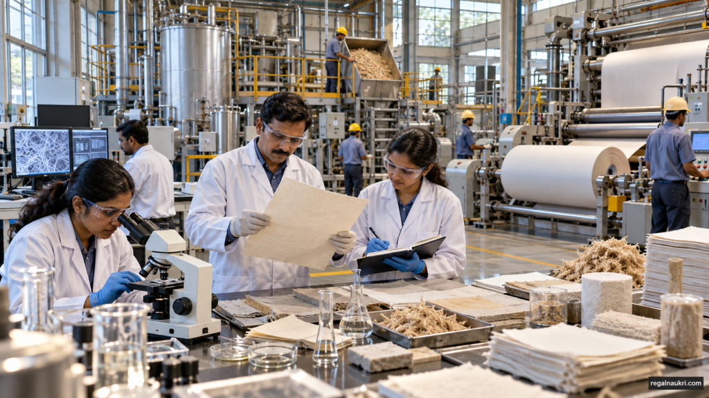 CPPRI Project Staff Recruitment 2026 pulp and paper research laboratory scene