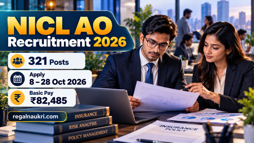 NICL Administrative Officer Recruitment 2026 for 321 Generalist and Specialist posts